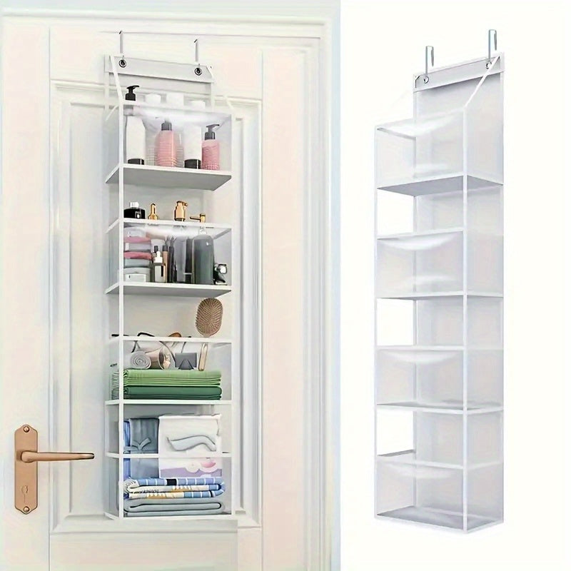 Hanging Storage Bag 4 & 6 Layer Foldable Non-Woven Organizer for Bedroom Bathroom Office Nursery Space Saving