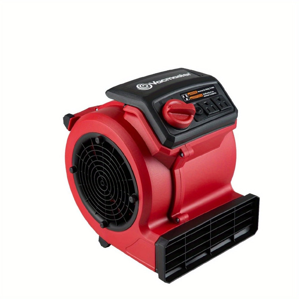 Air Mover Floor Dryer 550 CFM Portable Carpet Blower Fan for Water Damage Restoration Drying Cooling Floors Carpets Walls Remote Control and Manual Options