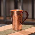 Hammered Copper Coffee Mug 13.53 Oz ¨C Handmade Rustic Artisan Copper Cup for Coffee, Tea, Water & Milk ¨C Hot & Cold Beverages ¨C Unique Gift for Home, Wedding, Housewarming & Birthday
