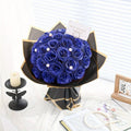 Artificial Flash Rose Bouquet 24/36 Pcs ¨C Simulation Shiny Fake Roses for Wedding, Engagement, Anniversary & Holiday Decorations, Multiple Colors