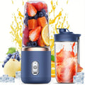 Portable Blender Personal Smoothie Blender USB Rechargeable 6-Blade 13.5oz Travel Cup Mini Blender for Shakes Fruit Juice ¨C Kitchen Home Gym Travel Use