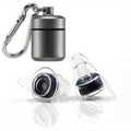 High Fidelity Concert Earplugs for Musicians - 24dB Noise Reduction, Reusable Silicone Ear Protection Plugs with Advanced Filter Technology for Concerts, Festivals, Work & Industrial Use, Black