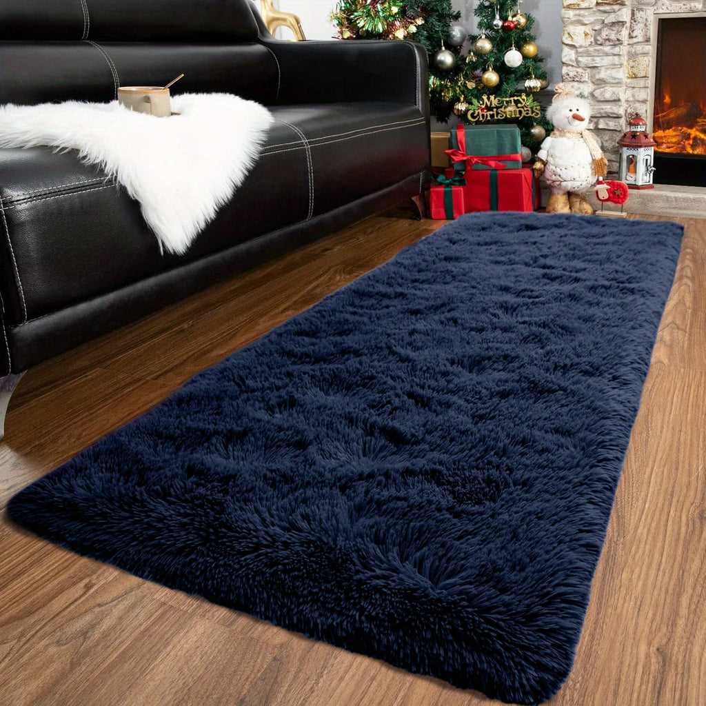 Tie-Dye Shaggy Fluffy Area Rug Non-Slip Machine Washable ¨C Soft Plush Fuzzy Carpet for Bedroom, Living Room, Hallway & Dorm ¨C 6 Colors, 4 Sizes: 2x6, 3x5, 6x9, 8x10 Ft
