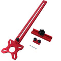 Circle Cutting Jig 3-in-1 Woodworking Router Fixture Expandable 3.54 to 24 Inch Diameter Adjustable Slotting Positioning Tool for Precision Circular Hole Milling DIY Professional