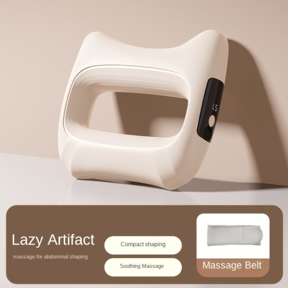 Massage Ring 5-Speed Fascia Massager for Neck Waist Back Full Body Fat Burning Relaxation Fitness