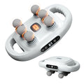 Tapping Massage Gun with 6 Interchangeable Heads ¨C USB Rechargeable Handheld Deep Tissue Vibration Massager for Back, Neck, Shoulders, Legs & Full Body Muscle Relaxation, Professional Home Massager