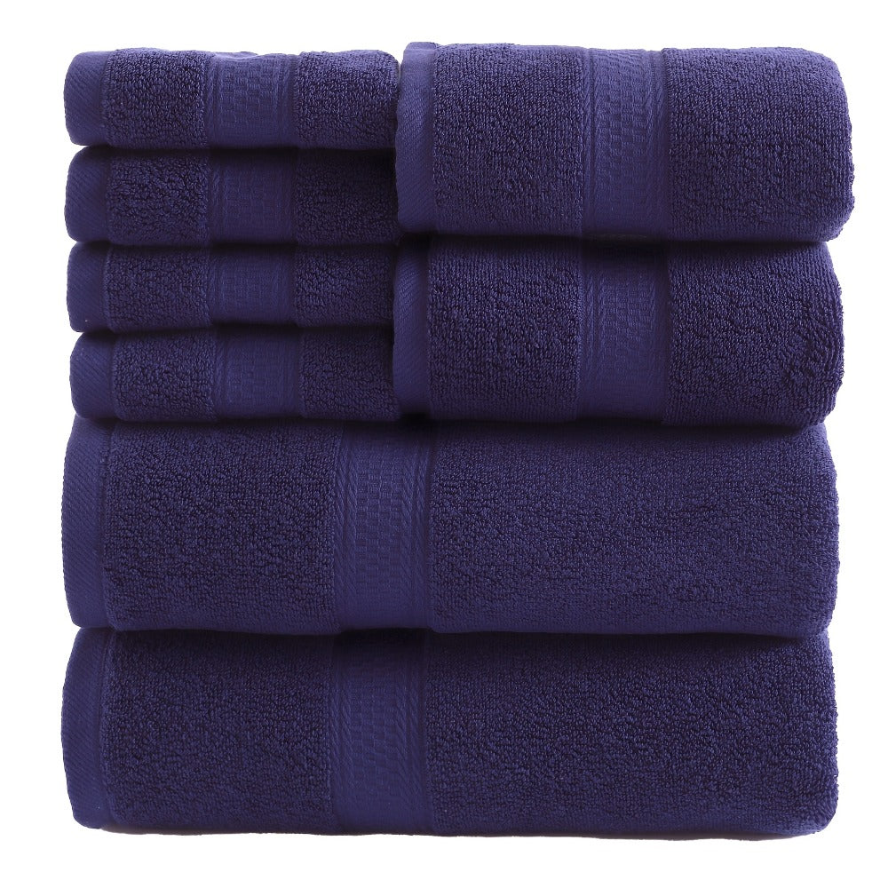 Luxury Soft Towel Set 8 or 16 Piece - Thickened Quick Dry Skin Friendly High Absorbency Bath Towels Hand Towels Washcloths | 13+ Colors | Home Hotel Travel Fitness Spa Gift Set