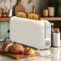 Slim Toaster 2-Slice Long Slot ¨C 1.45¡± Wide Slot, 6 Shade Settings, Cancel/Reheat/Defrost, 750W, Removable Crumb Tray | 6 Colors