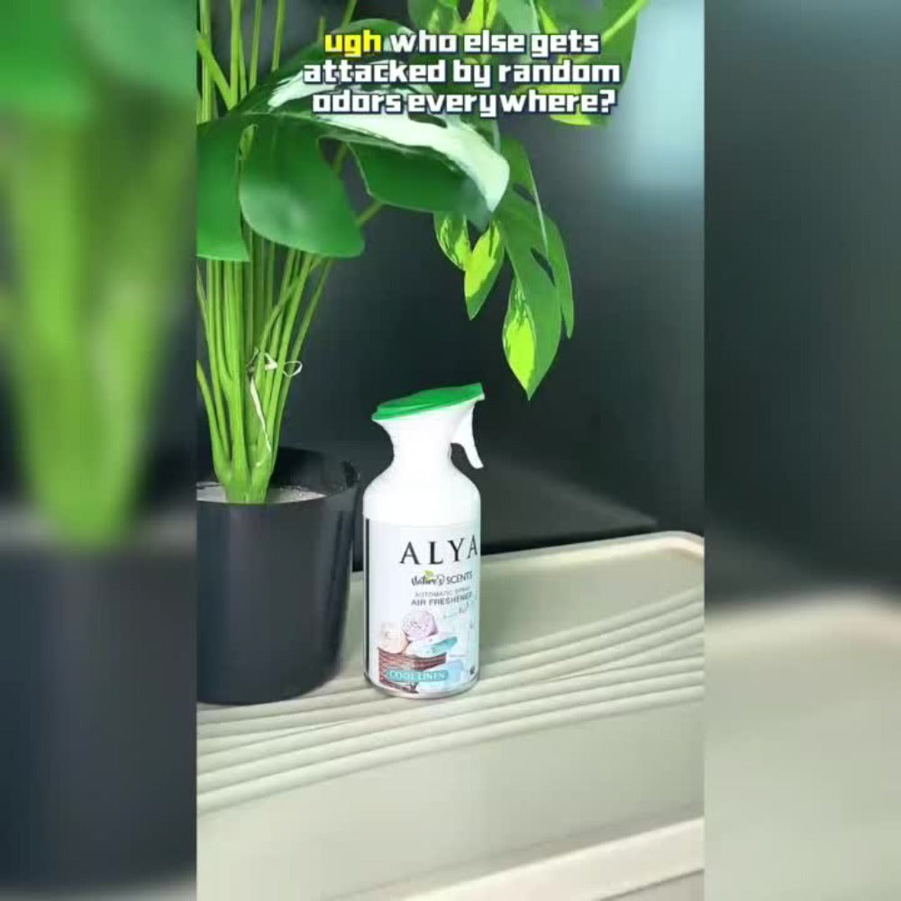 Aromatherapy Air Freshener Spray 8.45oz ¨C 6 Scents: Lavender, Magnolia, Mixed Berries, Ocean, Cool Linen & Vanilla, Multi-Purpose Odor-Fighting Room Spray for Car, Home, Office, Bathroom & Closet (1 or 3 Pack)
