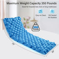 Alternating Pressure Mattress Pad Anti-Bedsore 130 Air Bladders Whisper-Quiet Pump 35x80x3 Inch Pressure Relief for Bedridden Patients Home Hospital Care