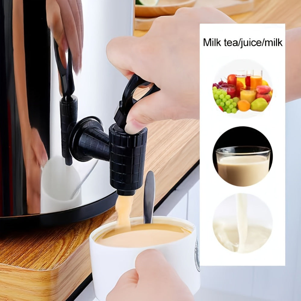 Insulated Beverage Dispenser Large Capacity - Hot & Cold Drink Server for Coffee Tea Juice, Ideal for Home Kitchen Party Catering Travel - 1.59 Gal & 2.11 Gal