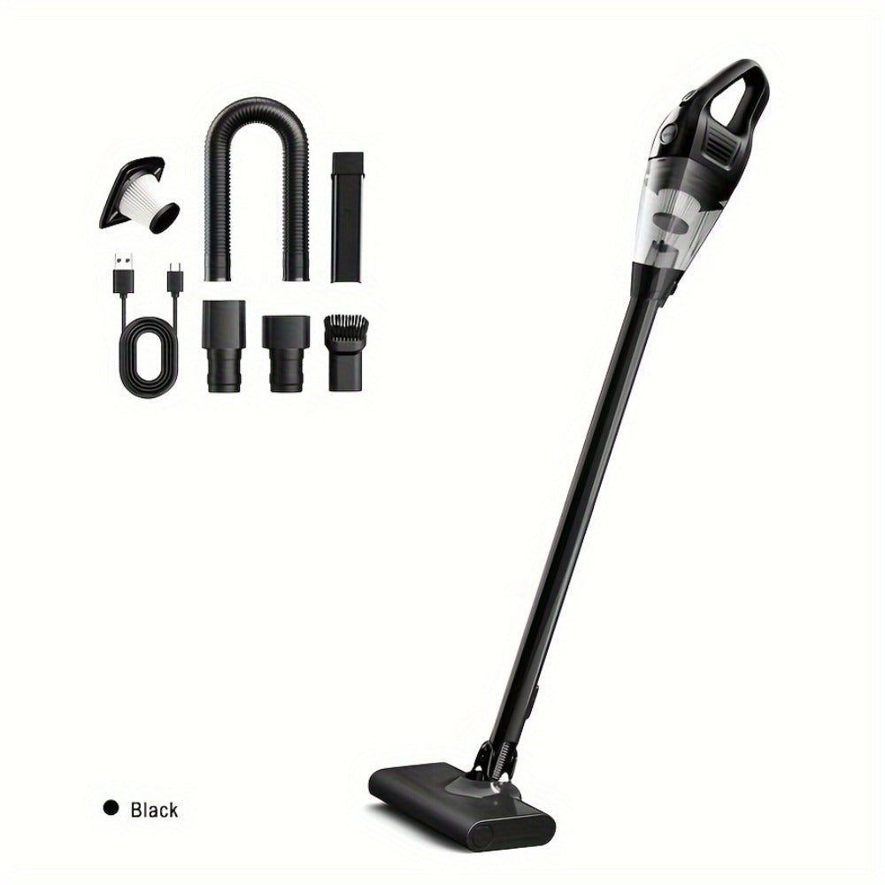 High Power Cordless Vacuum Cleaner for Carpet, Pet Hair & Hard Floors - Wireless Lightweight Household Vacuum with Strong Suction for Home, Car, RV & Kitchen, Ultra-Light Deep Cleaning, Multiple Colors