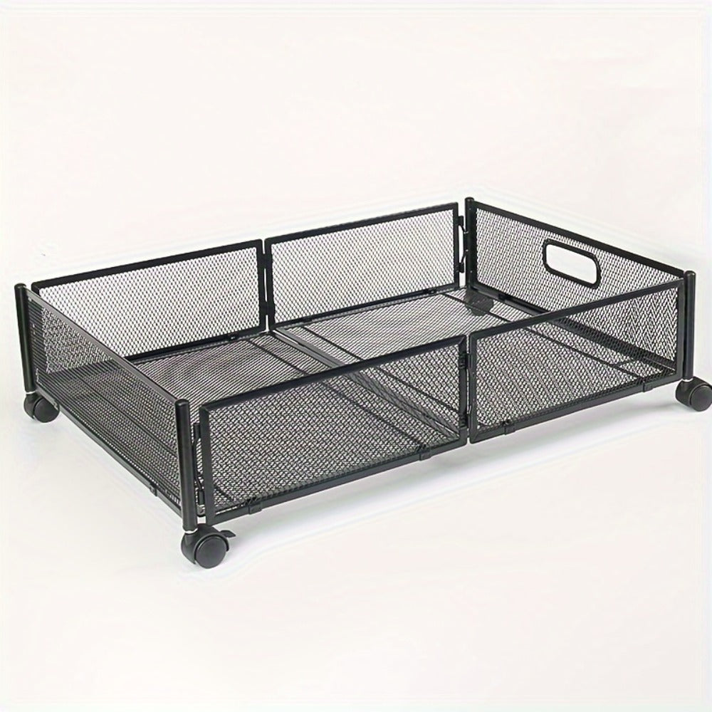 Under Bed Storage Containers with Wheels & Handles ¨C Shoes, Clothes, Blankets Organizer