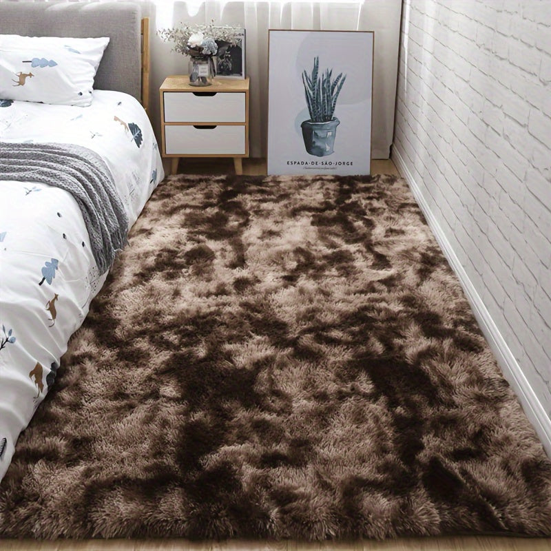 Non-Slip Area Rug Fluffy Soft Carpet - Modern Home Decor Floor Mat for Living Room, Bedroom, Kitchen & Bathroom | Easy Clean Cute Plush Rug in Multiple Colors & Sizes | Indoor Anti-Slip Floor Decoration
