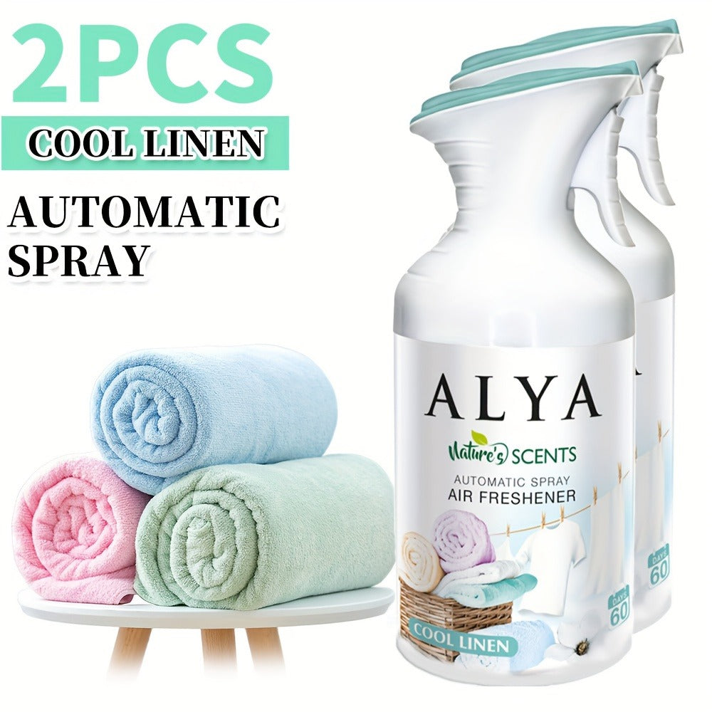 Aromatherapy Air Freshener Spray 6 Scents | Lavender Vanilla Ocean Magnolia | Multi-Purpose Room Spray for Car Home Office Bathroom Fabric Closet Odor Eliminator