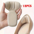 Heel Pads Non-Slip 12pcs (6 Pairs) ¨C Thickened Durable Heel Grips for Loose Shoes, Blister Prevention, Shoe Filler for Men & Women