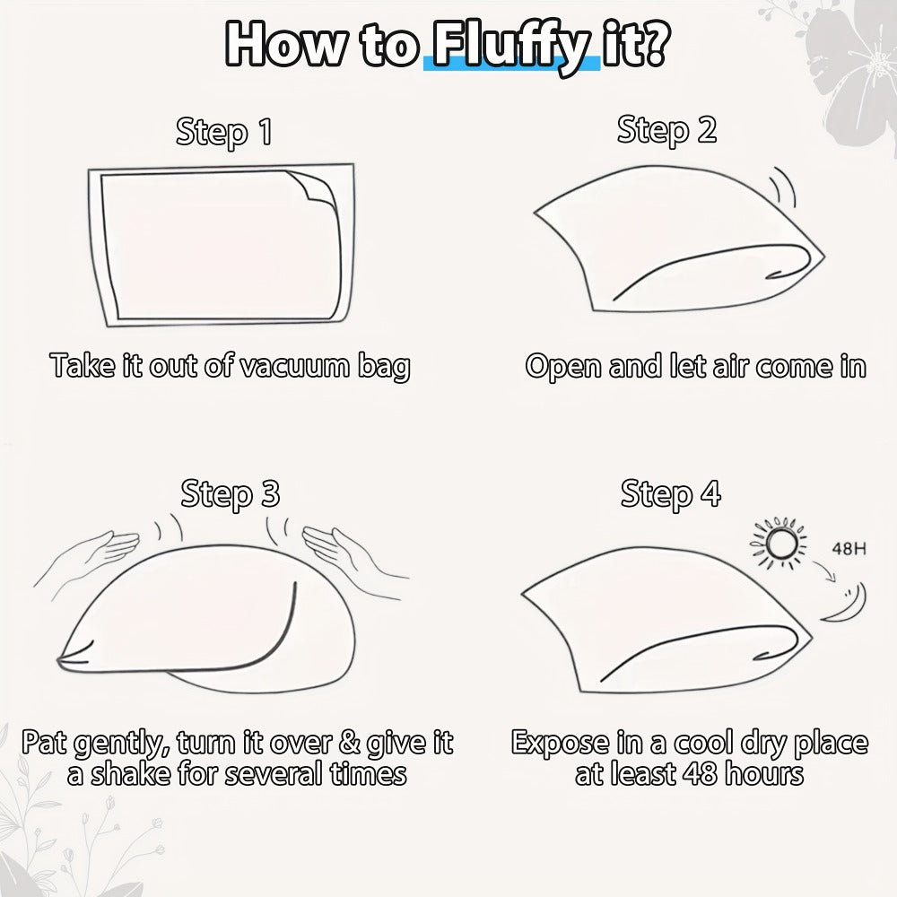 Throw Pillow Inserts 4 Pack Fluffy Square Pillow Stuffers with Zipper Plump White Cushion Inserts for Sofa Couch Bed Decorative Pillow Filler Machine Washable Multiple Sizes 14 16 18 20 22 Inch