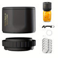Electric Mason Jar Vacuum Sealer Kit with Sealing Lids Wide Mouth Regular Mouth Compatible Automatic Food Preservation Vacuum Sealing System