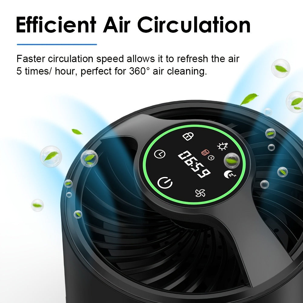H13 True HEPA Air Purifier for Bedroom Large Room with Scent Diffuser Ultra Quiet 25dB Removes Pet Hair Smoke Dust Odors
