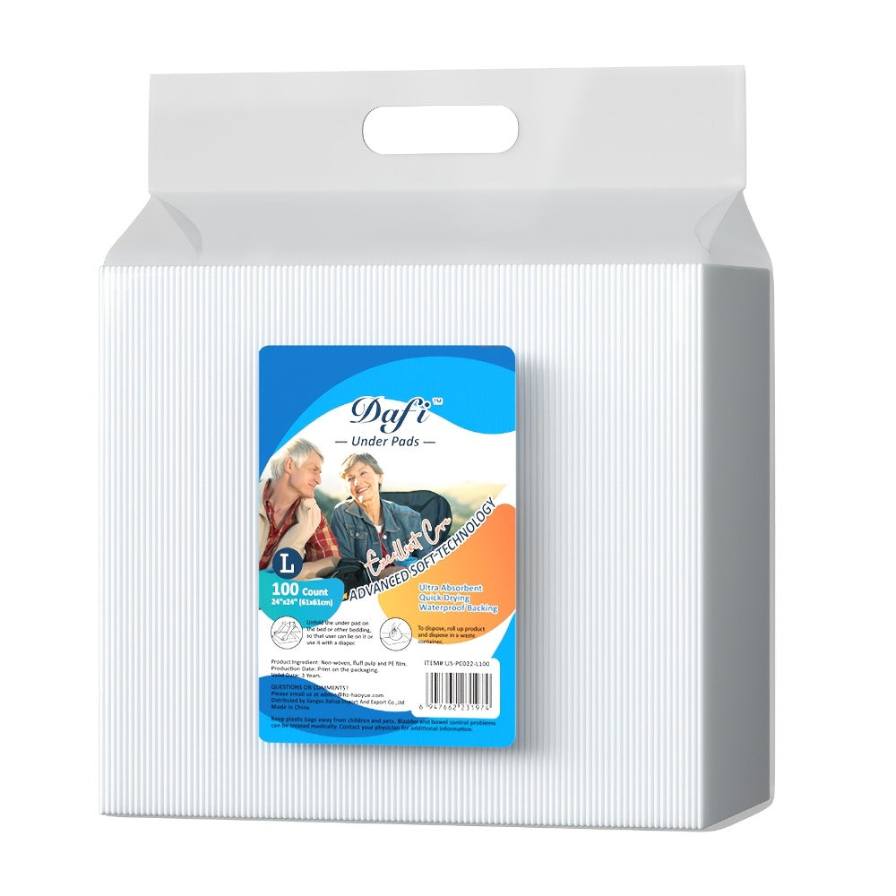 Disposable Bed Pads Extra Large Incontinence Underpads - Super Absorbent Chucks Pads with Odor Control for Elderly & Adults | Multiple Sizes