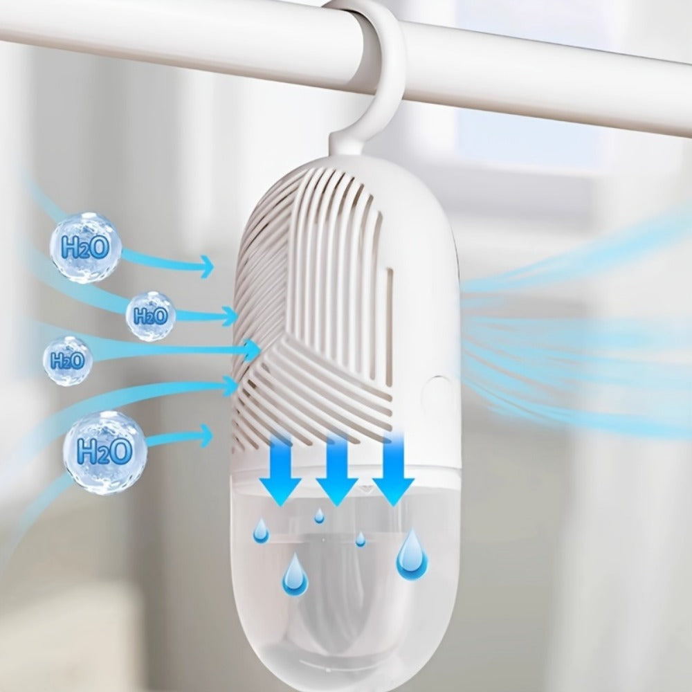 Reusable Dehumidifier Bags Set of 6 with Hooks No Electricity Moisture Absorber Mildew Resistant for Closet Bedroom Bathroom Wardrobe Basement RV Boat Home Humidity Control Gift