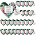 Mini Prayer Quilts 24pcs ¨C Christian Sympathy Gift Set with Cross Heart Pocket & Bible Verse Scripture Panels for Women, Baptism, Hospital Visits, Mother¡¯s Day & Religious Keepsakes