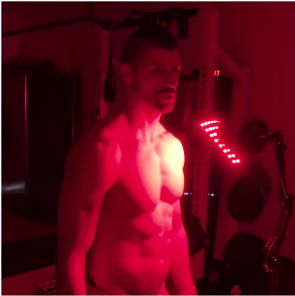 Red Light Therapy for Face & Body ¨C 660nm Red Light & 850nm Infrared LED Lamp with Stand, Skin Rejuvenation, Anti-Aging & Pain Relief Device, Self-Care Gift for Women & Men, Birthday & Holiday Gift