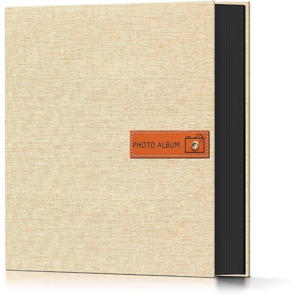 Photo Album 4x6 200 & 1000 Pockets with Label ¨C Linen Hardcover Memory Book for Wedding, Baby, Travel, Anniversary, Birthday & Graduation Gifts