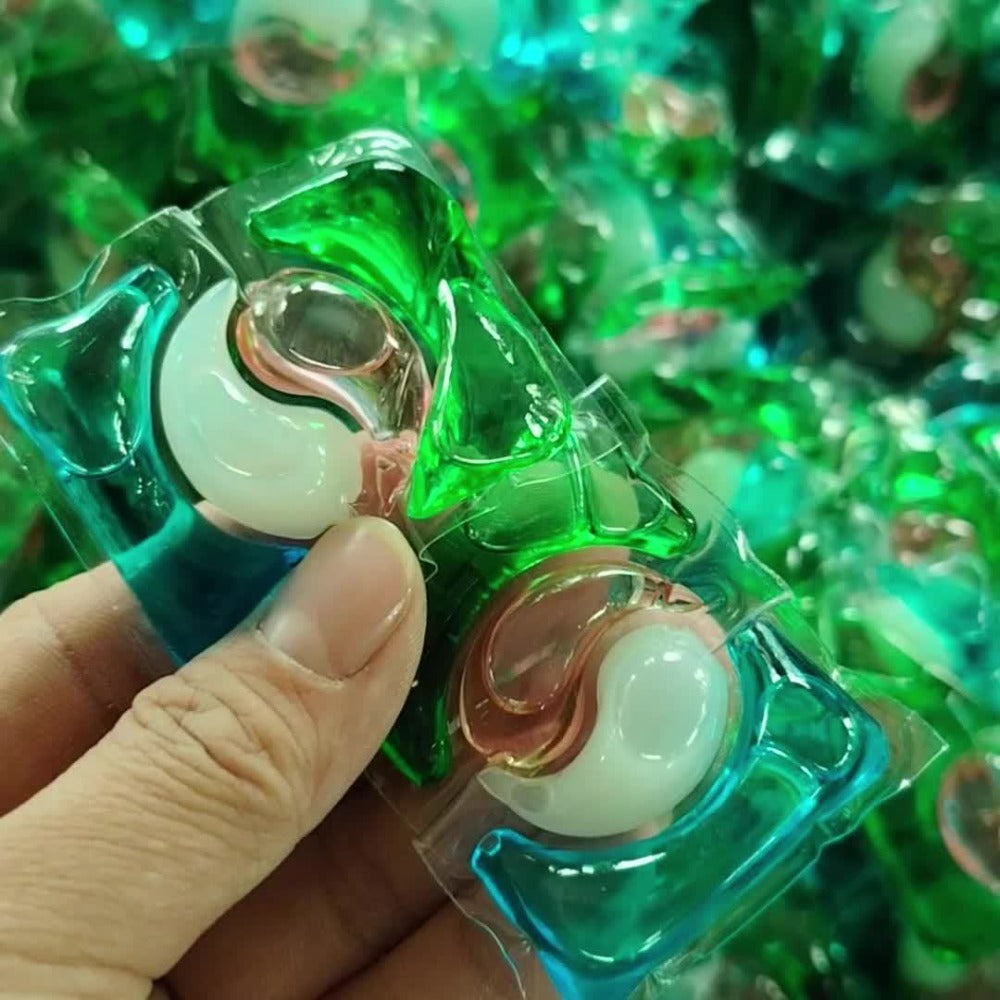 Laundry Pods Concentrated Deep Cleaning Tough Stain Removal Long-Lasting Fragrance Quick Dissolving No Residue ¨C 200g 300g 600g Laundry Detergent Pods