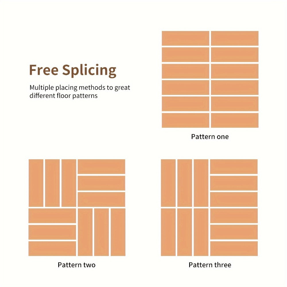 Interlocking Acacia Wood Deck Tiles 27-Pack ¨C 12x12 Inch Oil-Finished Slat Tiles, Covers 27 Sq Ft, Tool-Free Install, for Patio, Balcony, Garden, Deck & Indoor Flooring