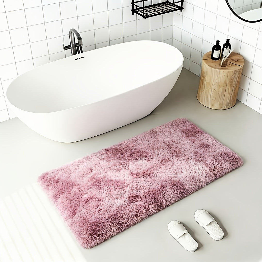 Fluffy Area Rug Tie-Dye Soft Carpet for Living Room Bedroom Office Thickened 1000g/©O Machine-Woven Indoor Mat Multi-Color Multi-Size Dark Gray Light Grey Khaki Pink Black White Purple