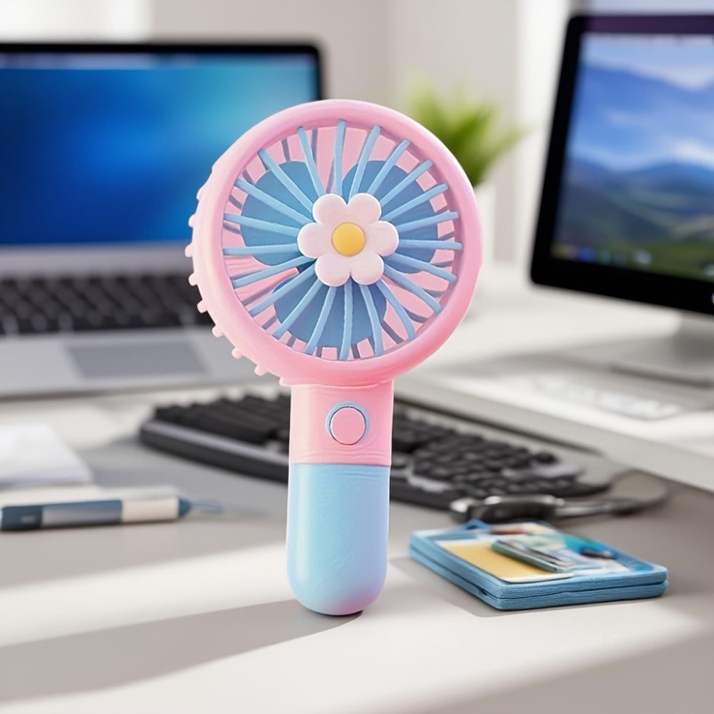 Mini Handheld Fan Bulk 12-Pack USB-C Rechargeable Ultra Lightweight Portable Fan for Travel Camping Indoor Outdoor Birthday Summer Holiday Party Gift