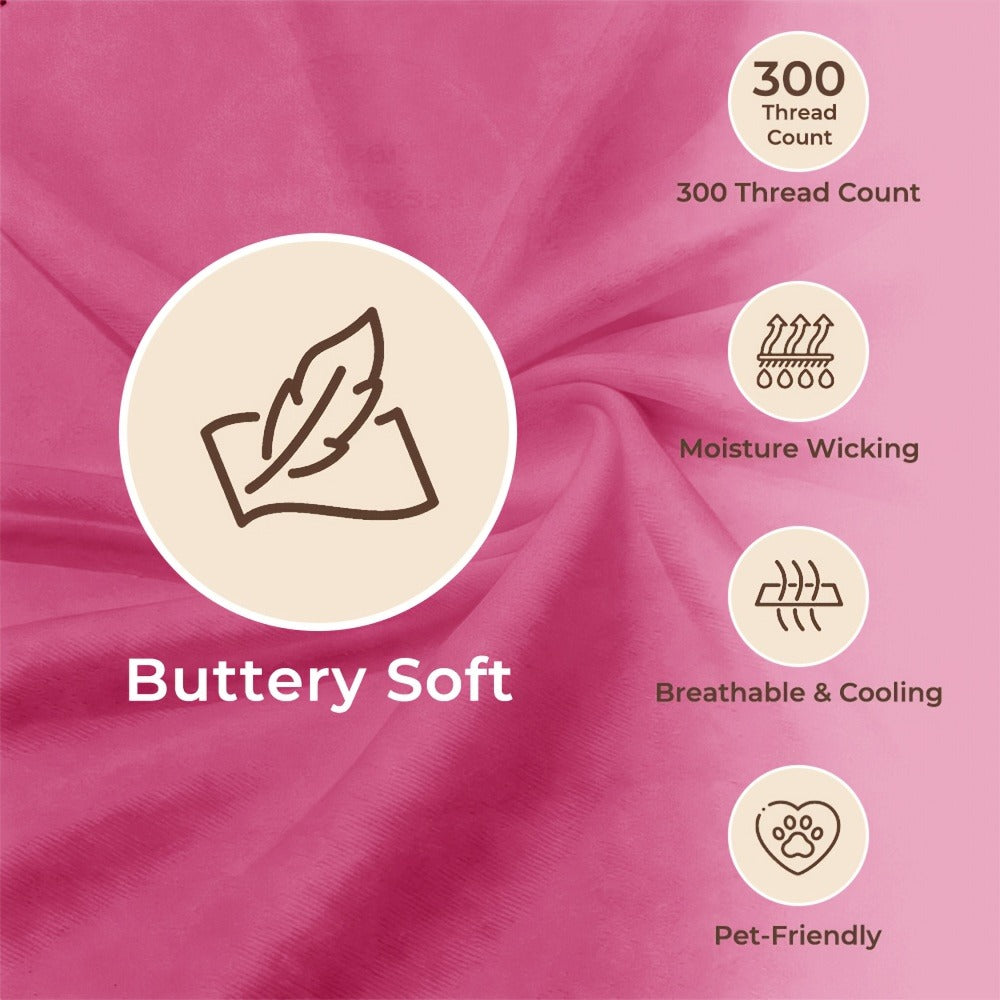 Cooling Bed Sheet Set 4 Piece Bamboo Rayon Deep Pocket Twin Full Queen King Extra Soft Wrinkle Fade Stain Resistant Hotel Luxury Pillowcase Bedroom Decor