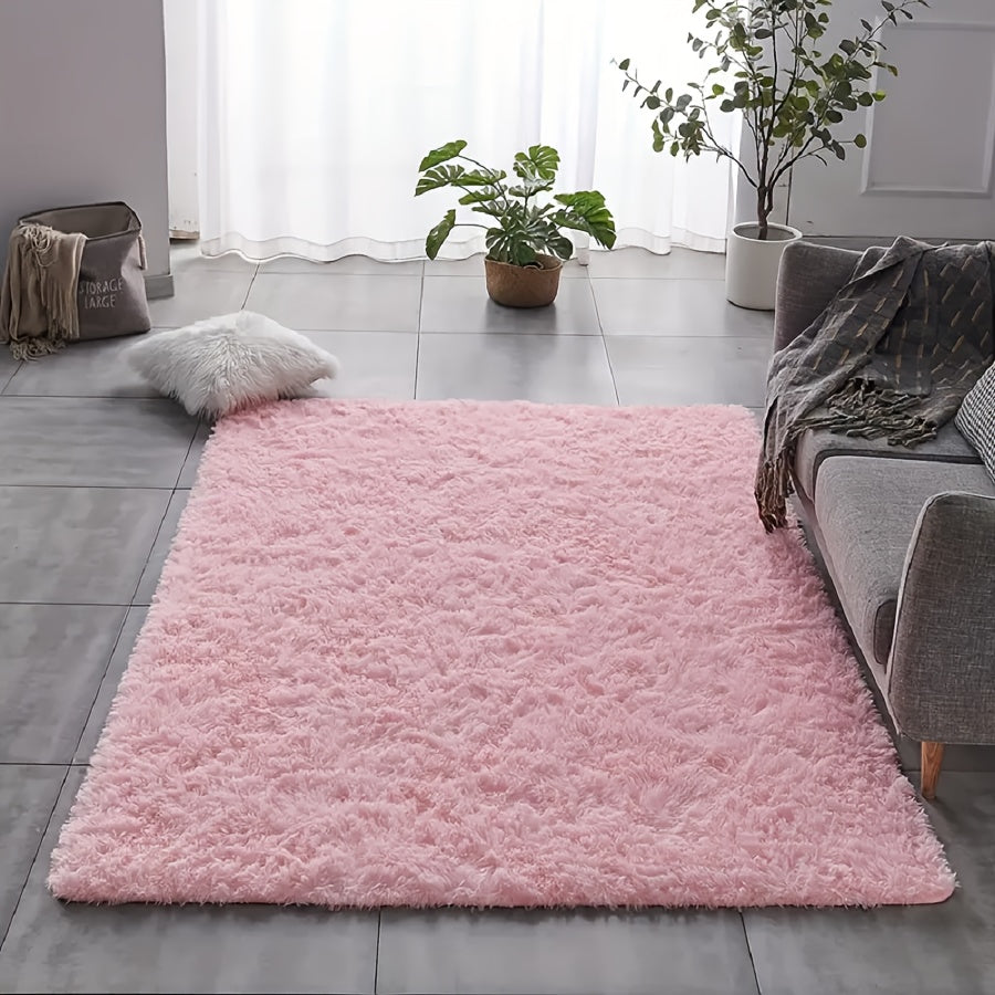 Shaggy Area Rug Soft Plush Fuzzy Carpet Non-Slip Tie-Dye Design for Bedroom Living Room Nursery Dorm ¡ª Pet Friendly Machine Washable Multiple Sizes & Colors