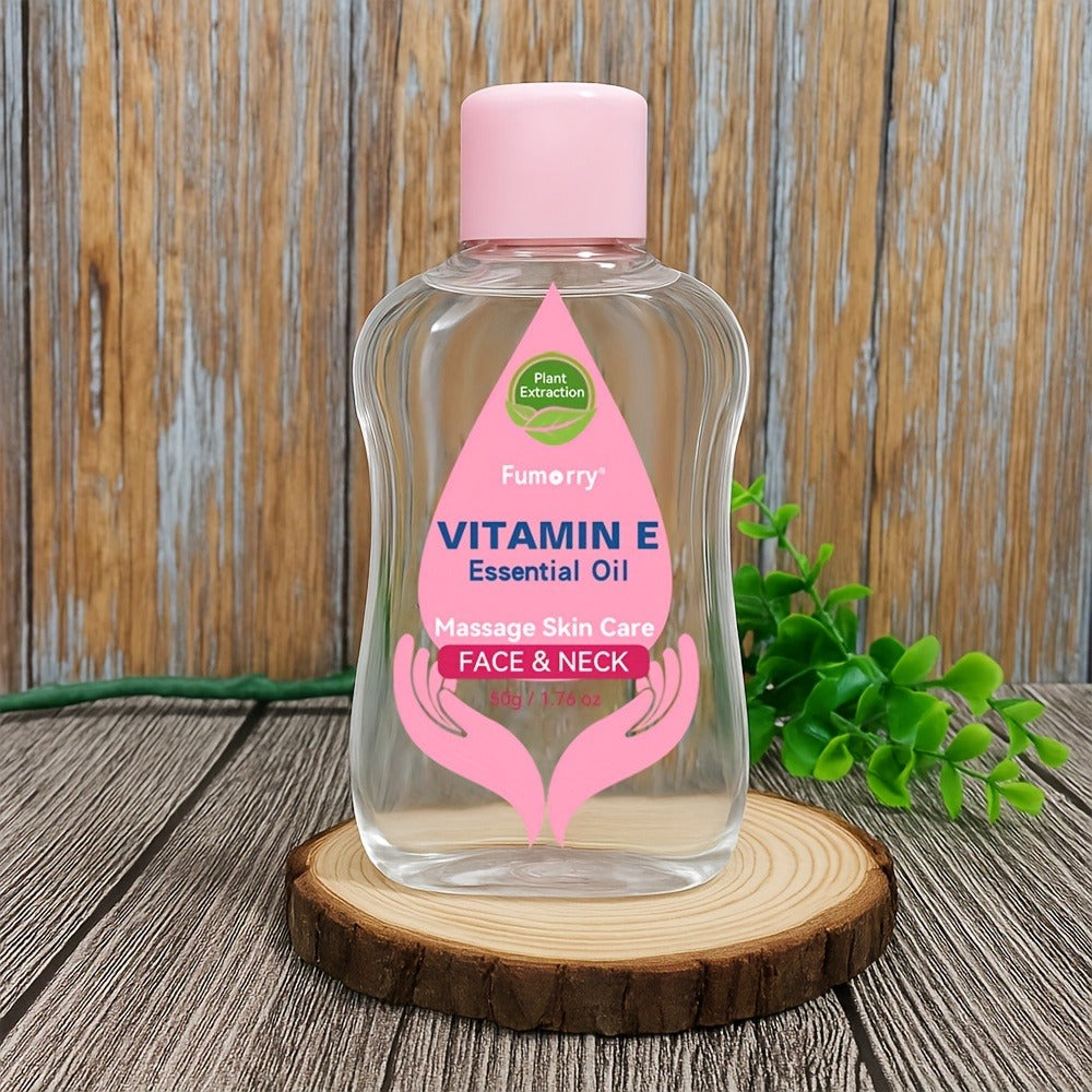 Vitamin E Essential Oil for Face, Neck & Body ¨C Natural Multi-Plant Extract Moisturizing Firming Nourishing Skincare Serum, Hydrating Massage Oil for All Skin Types, Korean Skin Care ¨C 50ml