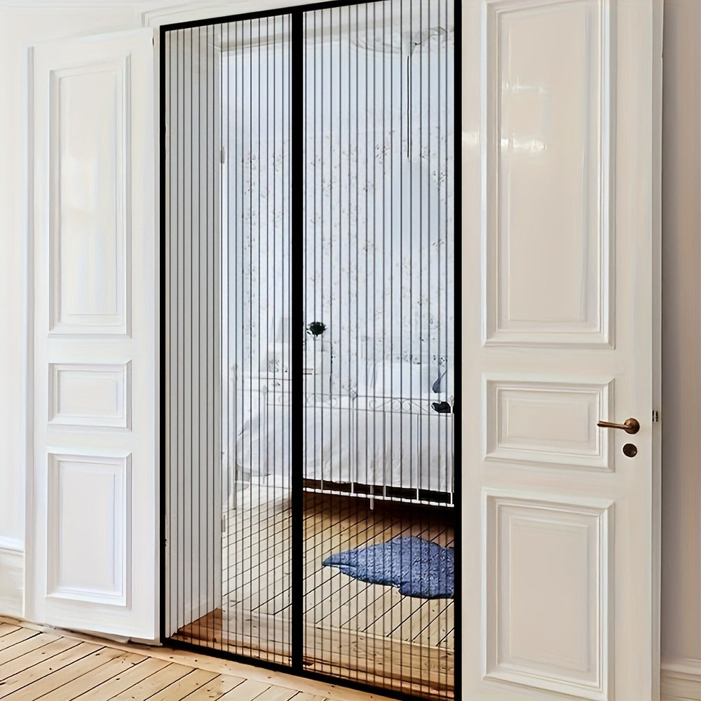 Magnetic Screen Door ¨C Heavy Duty Retractable Mesh Door Curtain, Pet-Friendly & Insect Proof, Auto-Close Magnetic Closure for Patio, Front Door & Sliding Doors, Easy Install, 39x82 Inch