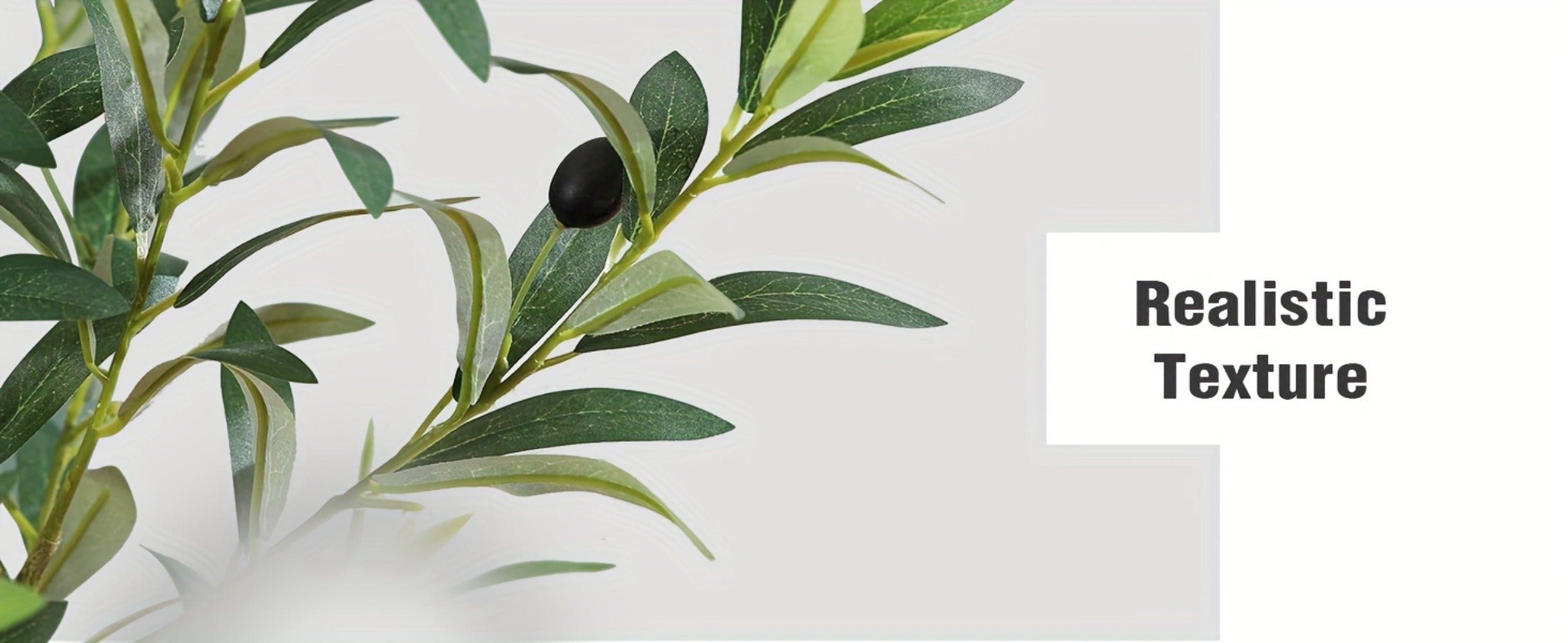 Artificial Olive Tree Indoor 5FT 6FT 7FT 8FT Potted Faux Olive Tree with Lifelike Trunk Branches Silk Leaves Fruits ¨C Large Fake Plant for Living Room Office Home Decor