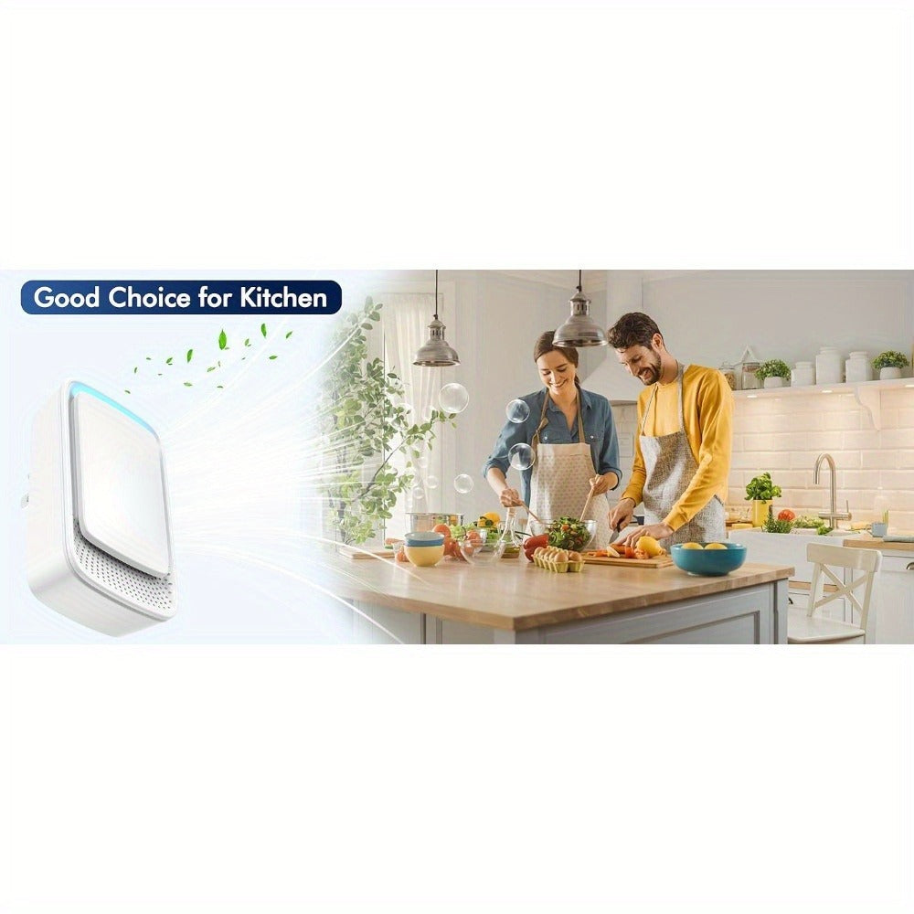 Plug-In Air Purifier Ionic ¨C Filterless & Silent Odor Neutralizer for Home, Pets, Office & Gym, Compact 24/7 Fresh Air, Zero Maintenance, Space-Saving Design, Ideal Gift (2 or 6 Pack)
