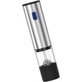 Electric Pepper Grinder USB-C Rechargeable ¨C 5-Level Adjustable Coarseness, One-Hand Operation, Stainless Steel Pepper Mill with Ceramic Core for Kitchen Cooking, Outdoor BBQ & Grilling