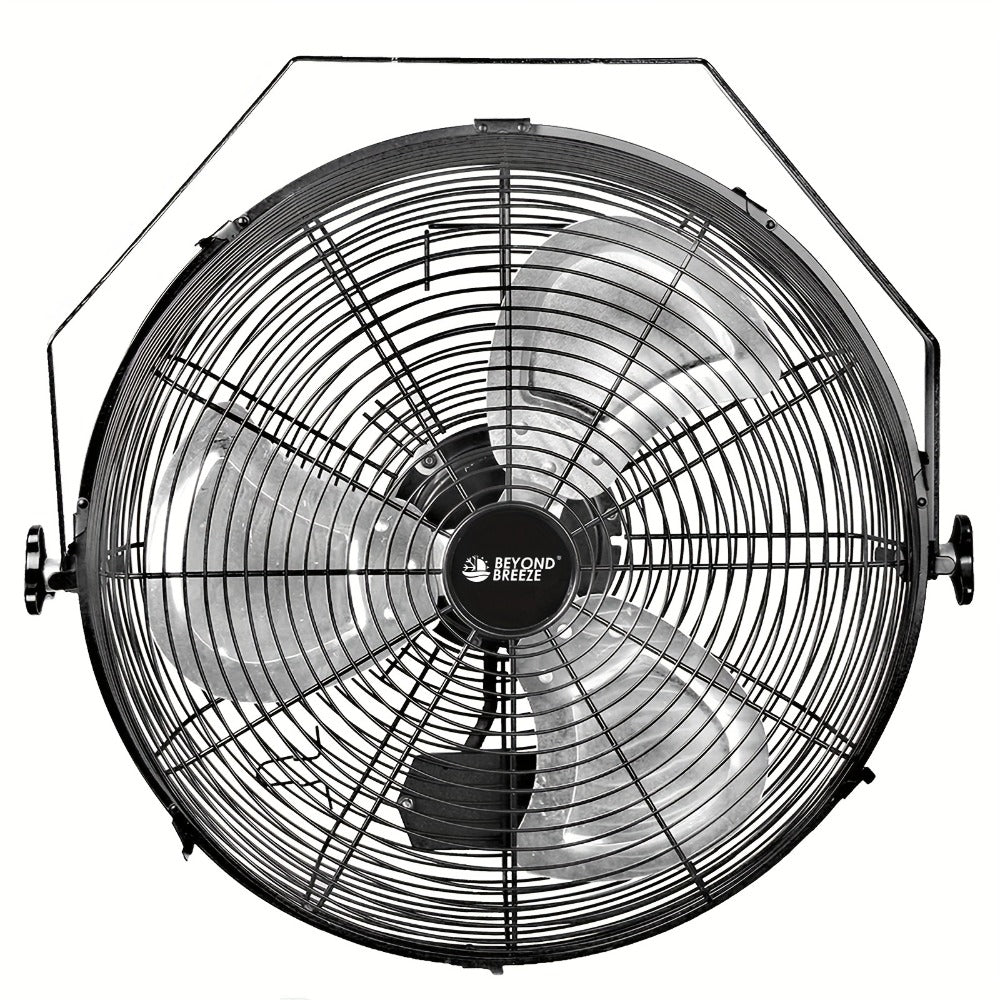 Wall Mounted Fan 18¡±/16¡± with 3 Speed Settings ¨C Quiet Heavy Duty Electric Fan for Home, Garage & Industrial Use, Portable Shop Fan with Adjustable Tilt, Black or White