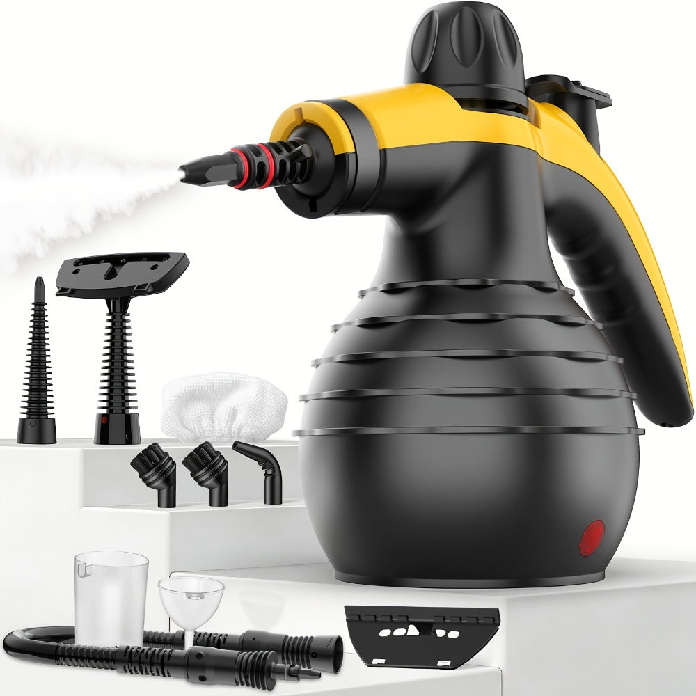 Steam Cleaner with 11 Accessories Multi-Surface Portable Home Steam Cleaning Machine for Floor Tile Grout Kitchen Bathroom Sofa