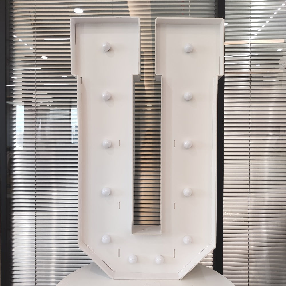 LED Letter Lights 4FT Tall Marquee Letter Lights A-Z Alphabet Light Up Letters with Cool White LED for Wedding, Birthday, Party, Proposal & Graduation Decor