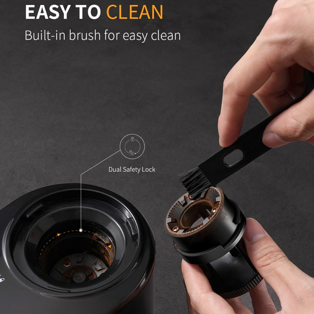 Burr Coffee Grinder Electric 16 Grind Settings Adjustable Burrs for 2-14 Cups Espresso Drip Pour Over French Press Home Barista Coffee Bean Grinder