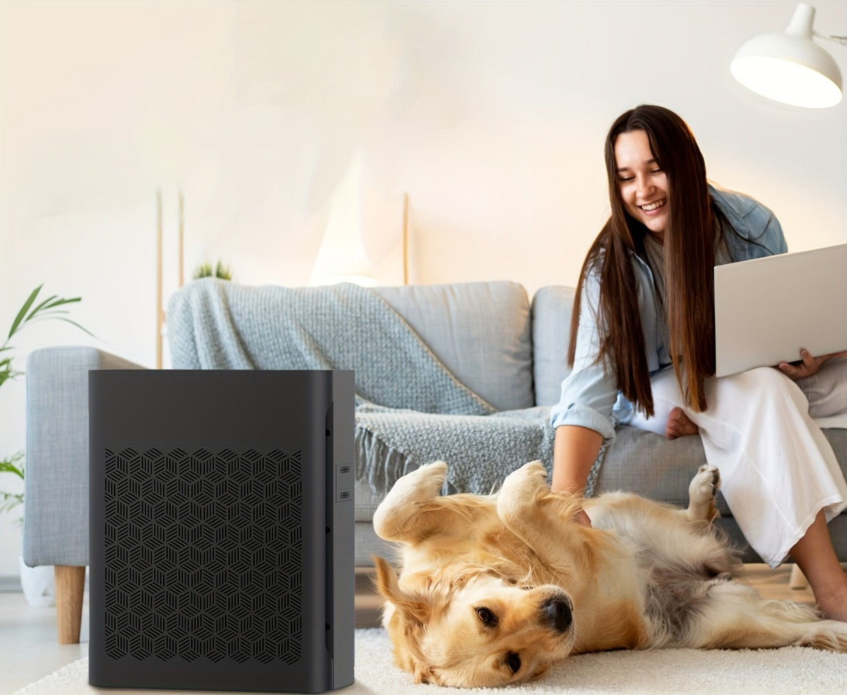 Large Area Air Purifier Covers 1095ft2 with Air Quality Display Timer for Bedroom Living Room Indoor Home Office Multiple Colors
