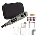 Cordless Rotary Tool Set Rechargeable Engraving Pen ¨C Adjustable Speed Electric Wood Carving Tool for Grinding Polishing Etching Cutting DIY Craft