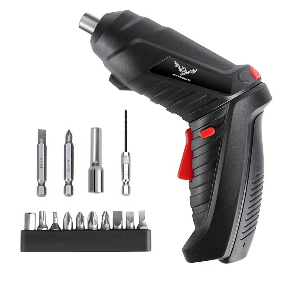 3.6V Mini Electric Drill Screwdriver Set 1300mAh Lithium Battery Power Tools Kit for Home Repair