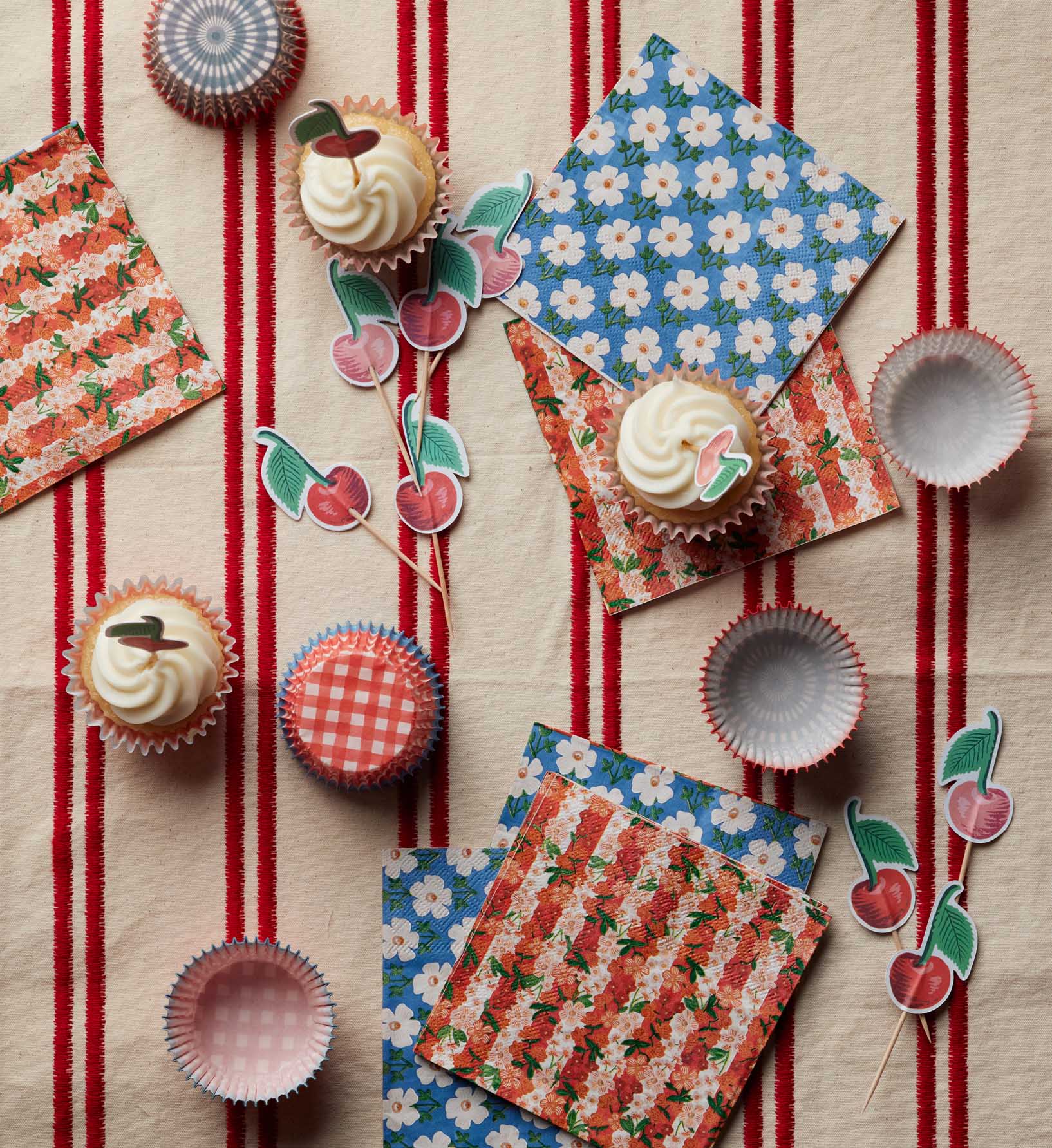 Paper Cocktail Napkins - Americana