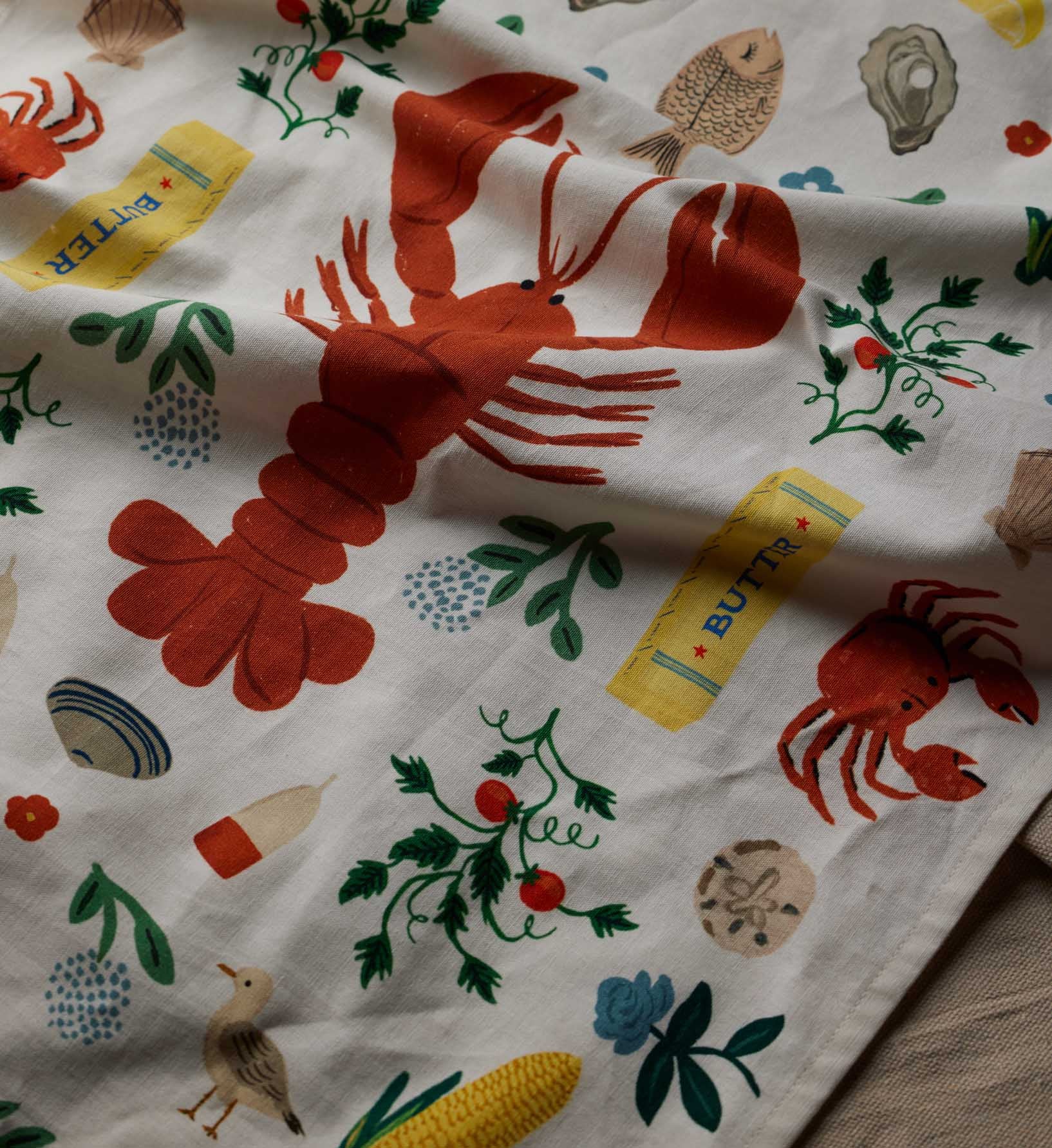 Tea Towel - Seaside