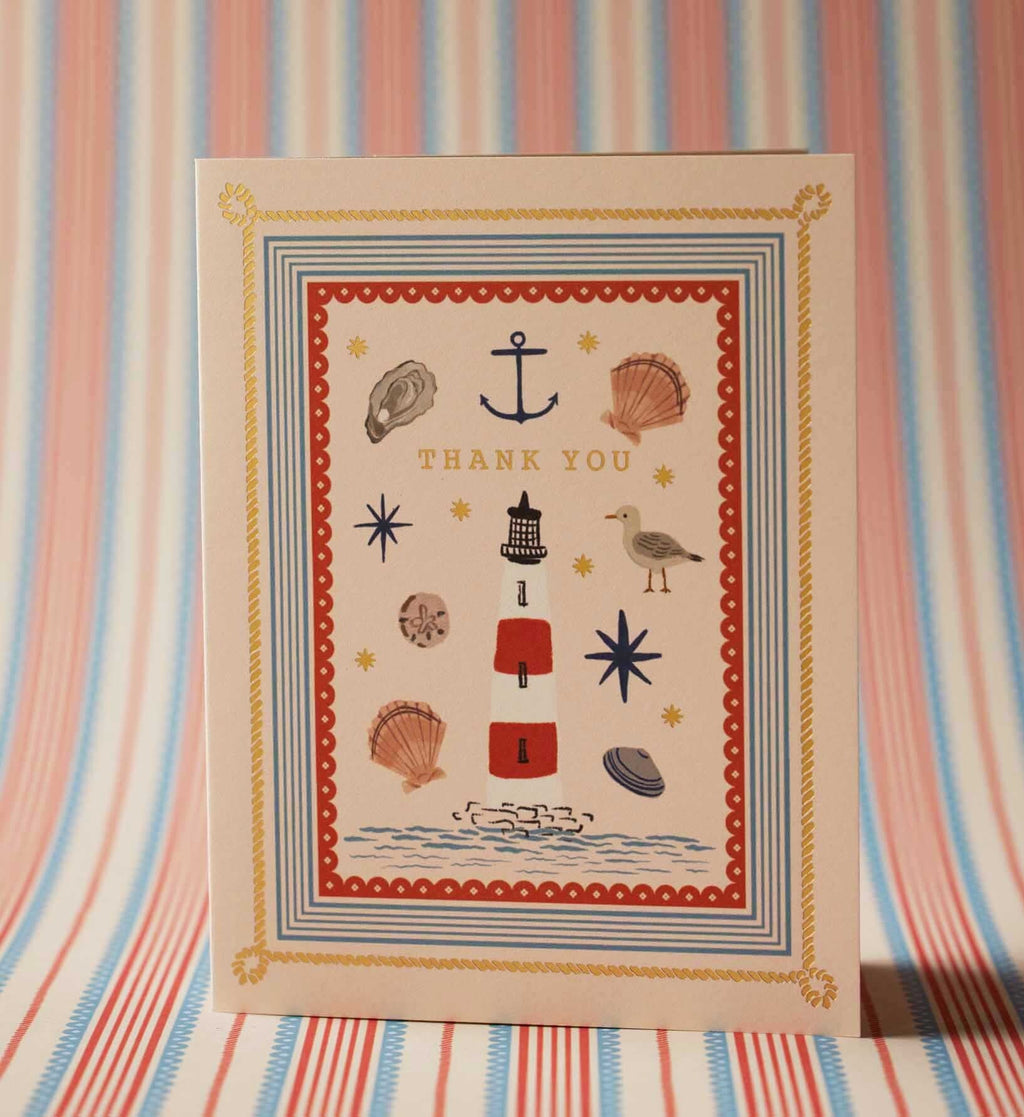 Seaside Thank You Card - Boxed Set