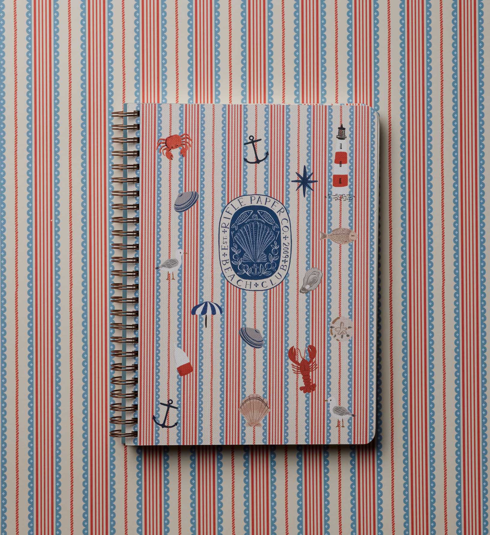 Spiral Notebook - Seaside
